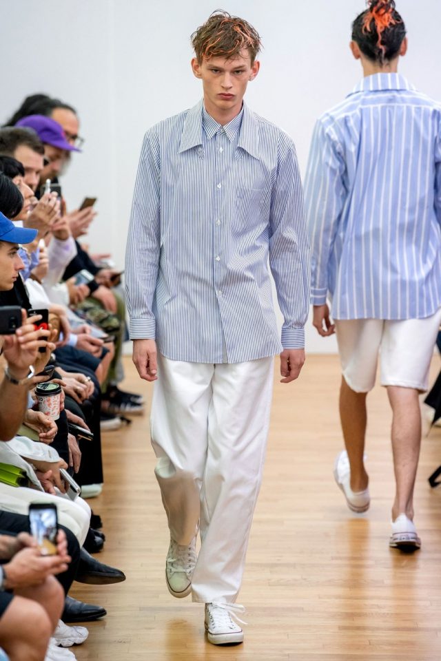 Comme des Garçons SHIRT 3 looks repérés sur le défilé homme printemps